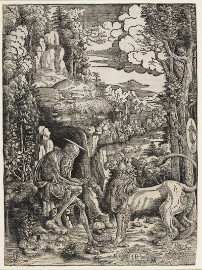 Den hellige Hieronymus og løven, ca. 1509 av Giovanni Battista Palumba