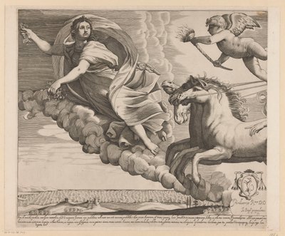 Apollo og Aurora (venstre del) av Giovanni Battista Pasqualini