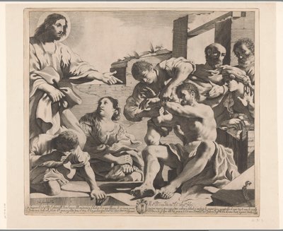 Oppdragelse av Lasarus av Giovanni Battista Pasqualini