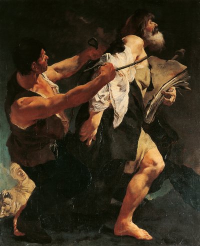 Martyrdom of St James, av Giovanni Battista Piazzetta av Giovanni Battista Piazzetta