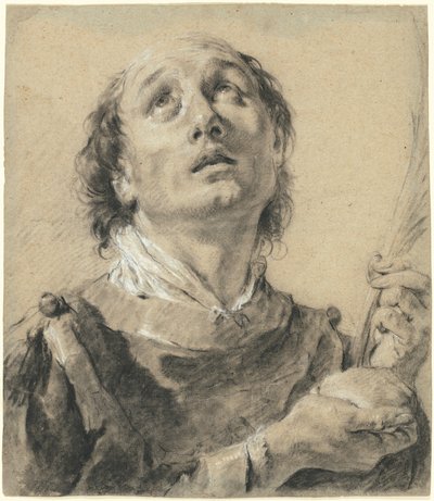 Den hellige Stefan av Giovanni Battista Piazzetta