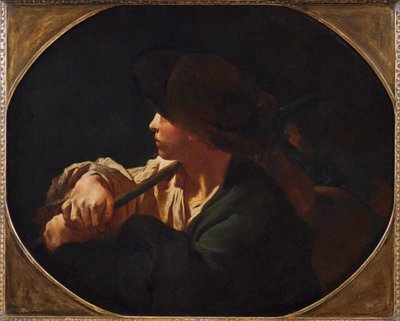 Ung gjeter (maleri på lerret) av Giovanni Battista Piazzetta