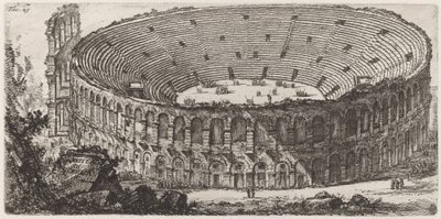 Verona amfiteater av Giovanni Battista Piranesi