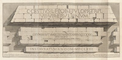 Antichit? romane (romerske antikviteter), vol. III av Giovanni Battista Piranesi