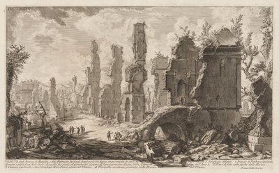 Antikviteter i Roma: The Appian Way av Giovanni Battista Piranesi