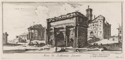 Buen til Septimius Severus av Giovanni Battista Piranesi