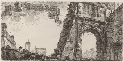 Arco di Tito von Giovanni Battista Piranesi