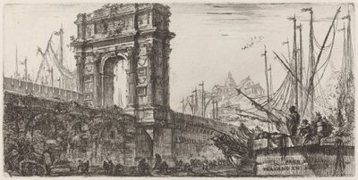 Arco di Traiano in Ancona von Giovanni Battista Piranesi