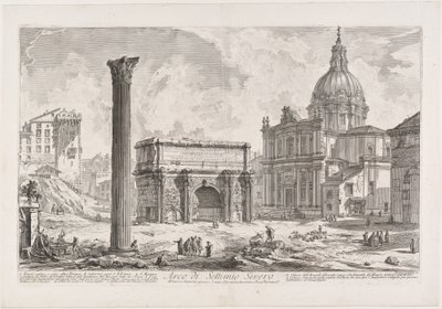 Septimius Severus-buen av Giovanni Battista Piranesi