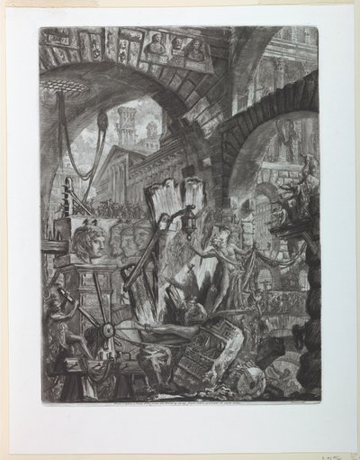 Serie Plate II fengsler av Giovanni Battista Piranesi