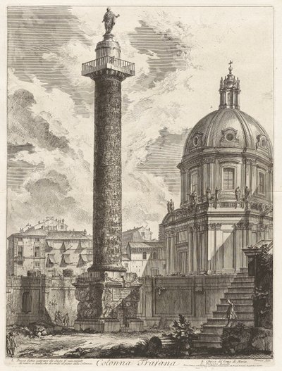 Trajans søyle (Trajan av Giovanni-Battista Piranesi