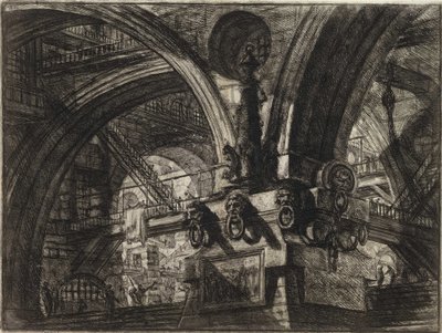 Aus der Serie Die imaginären Gefängnisse (Le Carceri d