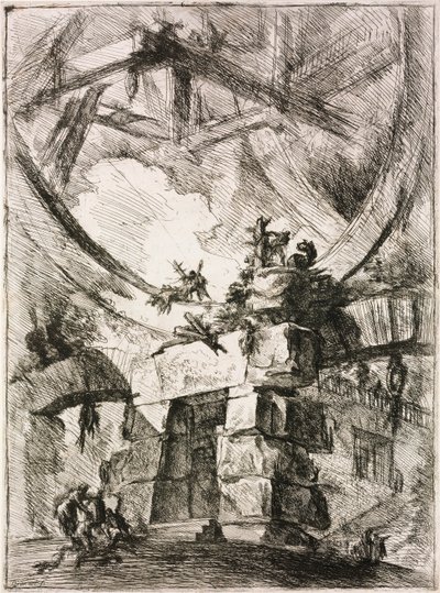 Fra serien The Imaginary Prisons Le Carceri dInvenzione av Giovanni Battista Piranesi