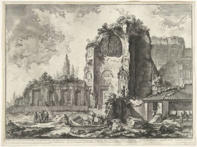 Ansichten von Rom, der Campagna, etc. (122 Blätter) (Vedute di Roma disegnate ed incise da Giambattista Piranesi architetto) von Giovanni-Battista Piranesi