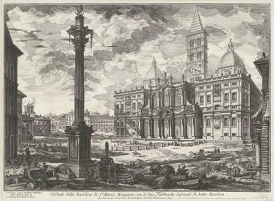 Santa Maria Maggiore in Rom von Giovanni-Battista Piranesi