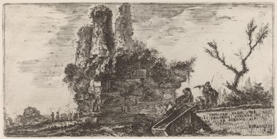 Grab der drei Brüder Curiati in Albano von Giovanni Battista Piranesi