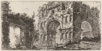 Tempel der Diana von Giovanni Battista Piranesi