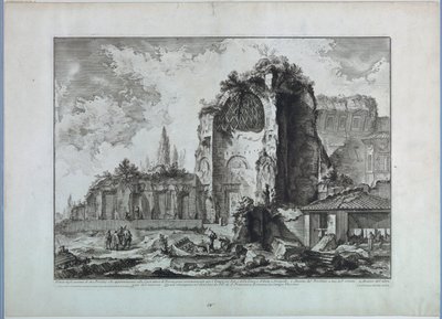 Venus tempel i Roma av Giovanni Battista Piranesi