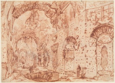 "Canopus" til Villa Adriana i Tivoli av Giovanni Battista Piranesi