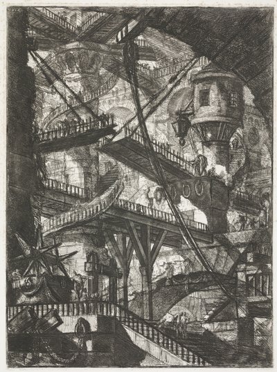 Die Zugbrücke von Giovanni Battista Piranesi