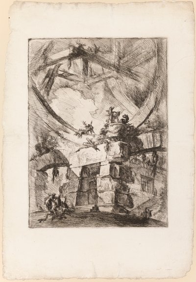 The Carceri, plate 9 av Giovanni Battista Piranesi