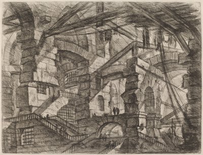 Den gotiske buen av Giovanni Battista Piranesi