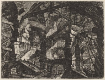 Den gotiske buen av Giovanni Battista Piranesi