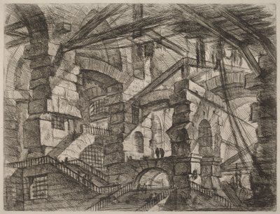 Den gotiske buen av Giovanni Battista Piranesi