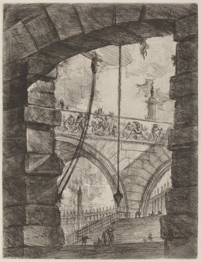 The Grand Piazza av Giovanni Battista Piranesi