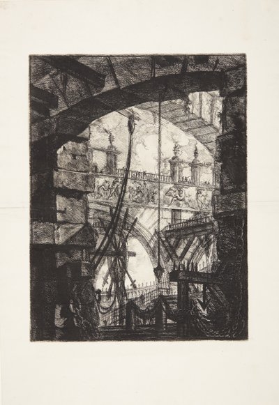The Grand Piazza av Giovanni Battista Piranesi