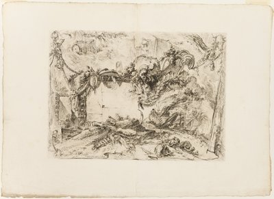 Det monumentale nettbrettet av Giovanni Battista Piranesi