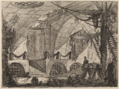 Saghesten av Giovanni Battista Piranesi