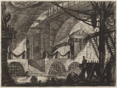 Saghesten av Giovanni Battista Piranesi