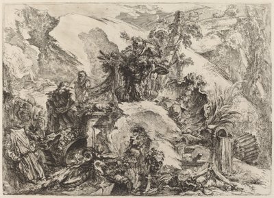 Skjelettene av Giovanni Battista Piranesi