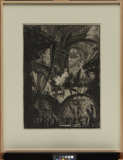 The Smoking Fire, ca. 1761 (etsing) av Giovanni Battista Piranesi