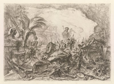 Triumfbuen, fra Grotteschi (Grotesques) av Giovanni Battista Piranesi