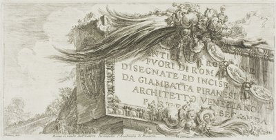  av Giovanni Battista Piranesi