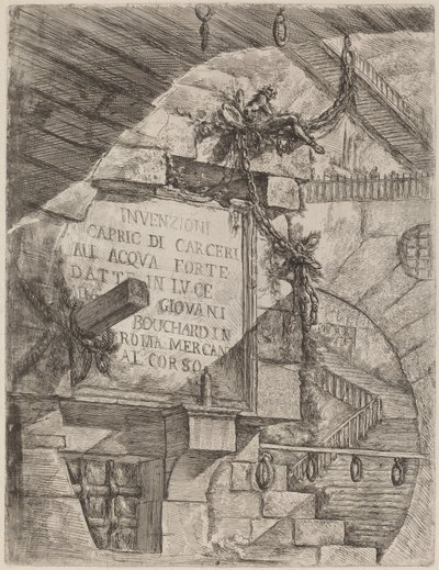 Tittelplate av Giovanni Battista Piranesi