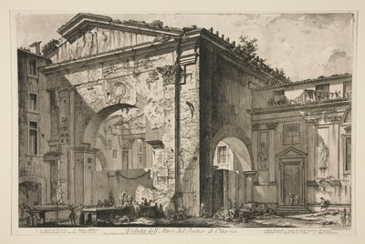 Utsikt over av Giovanni-Battista Piranesi