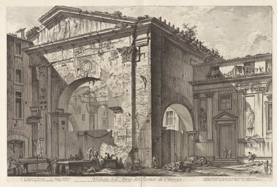 Utsikt over av Giovanni-Battista Piranesi