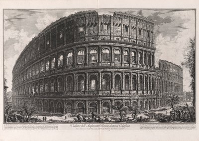 Utsikt over av Giovanni-Battista Piranesi
