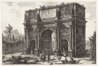 Utsikt over av Giovanni Battista Piranesi
