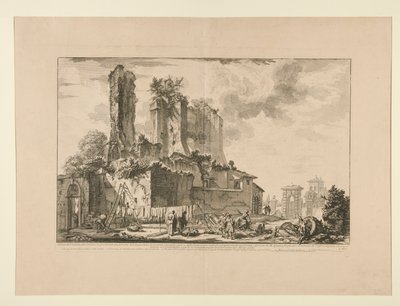Utsikt over av Giovanni-Battista Piranesi