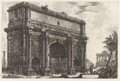Utsikt over av Giovanni Battista Piranesi