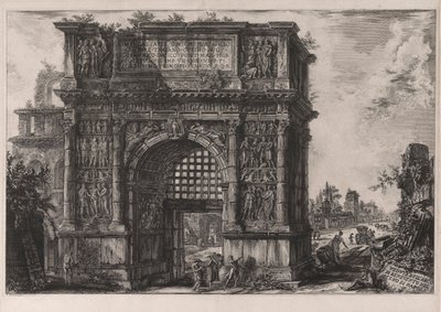 Utsikt over av Giovanni Battista Piranesi