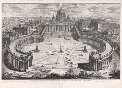Utsikt over av Giovanni Battista Piranesi