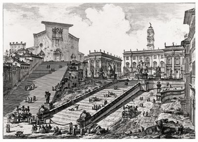 Utsikt over Capitoline Hill, fra 