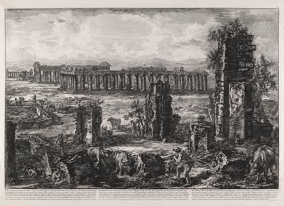 Sett? av det som fortsatt er igjen av A. de l av Giovanni Battista Piranesi