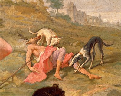 Diana og Actaeon av Giovanni Battista Pittoni