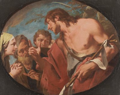 Predigt Johannes des Täufers av Giovanni Battista Pittoni